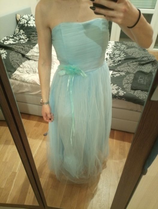 Официална рокля с тюл