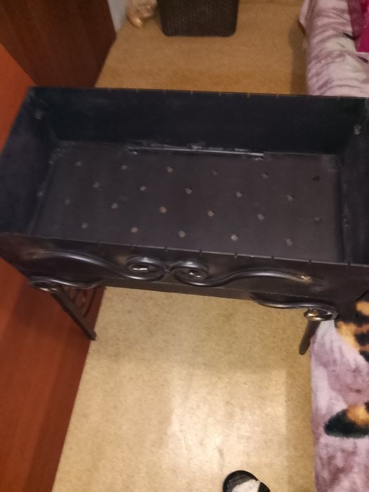 Мангал -чемодан железо 4мм