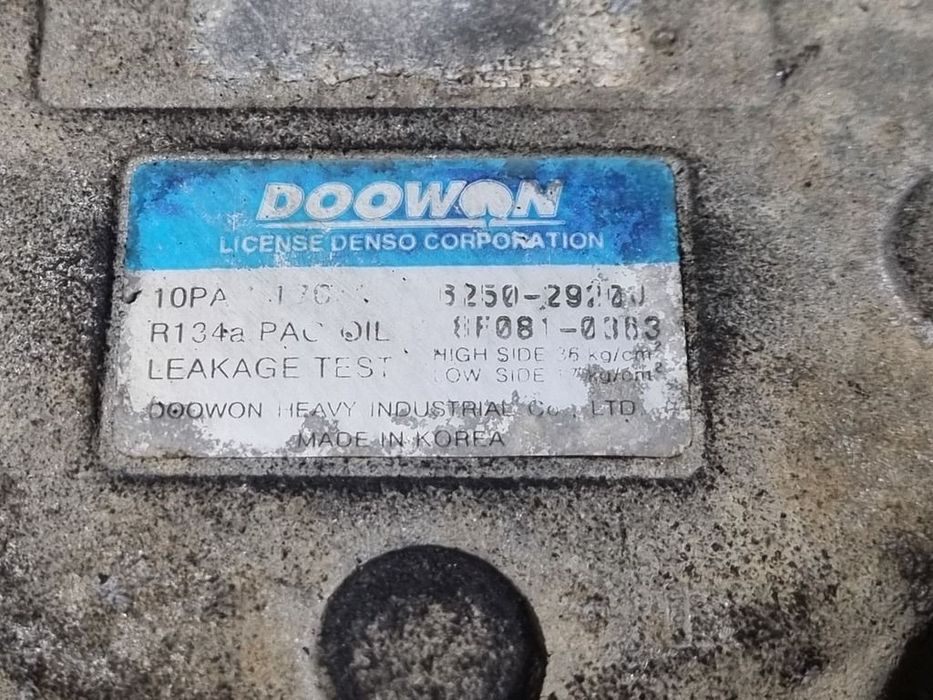 Compresor clima Hyundai Tucson 2.0 Diesel 2006 - 2010 D4EA (1382) 325029200/9F0810363