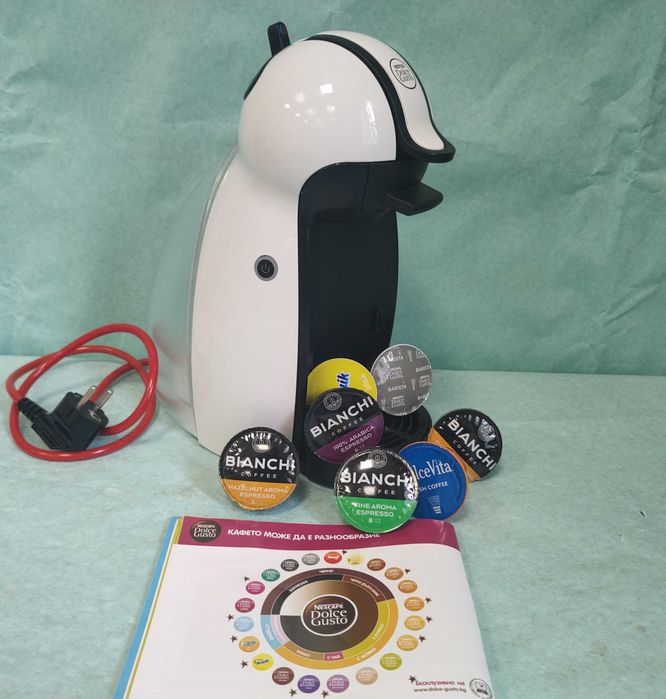 Кафемашина гаранция 1 година Delonghi NESCAFÉ® Dolce Gusto Piccolo.W/B