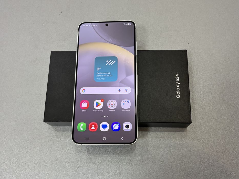 Samsung Galaxy S24 Plus, 256 gb, 12 gb ram, Marble Gray