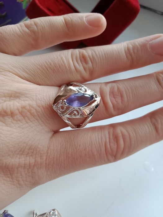 Набор серебро новый