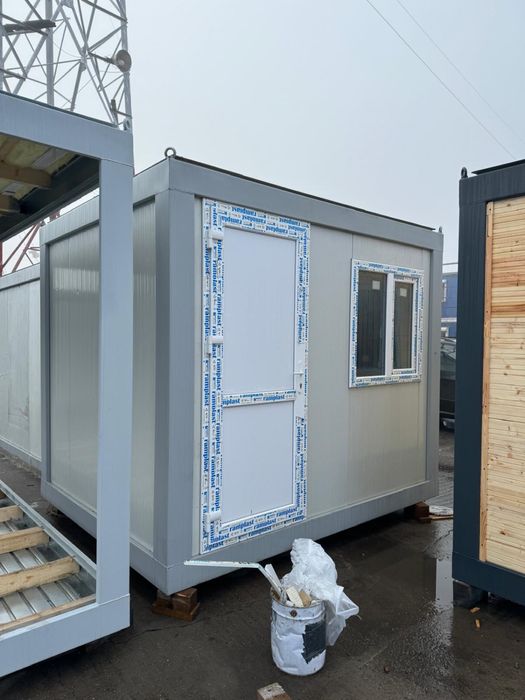 Containere birou container santier paza vitrina