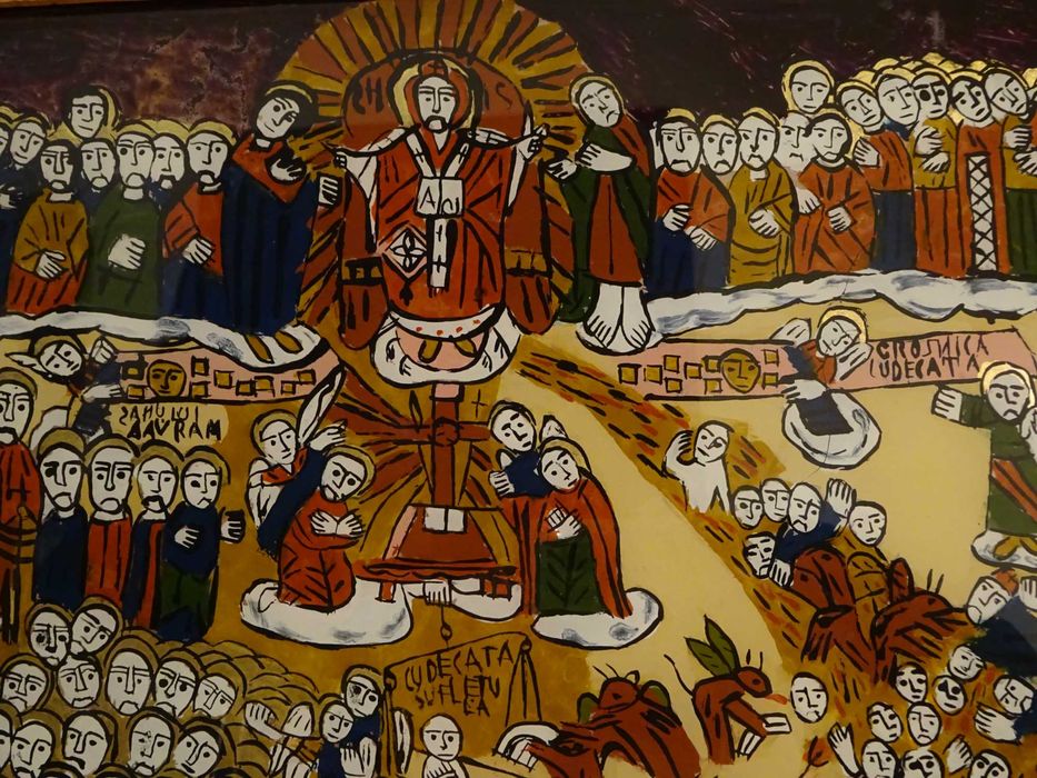 Icoana Judecata de Apoi, pictura rara din Nicula