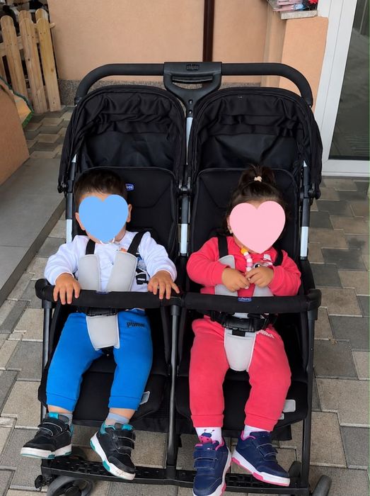 Vând 2 cărucioare pentru gemeni – Summer Infant 3D și Chicco Ohlala Twin