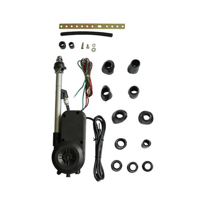 Електрическа антена за кола, универсална, автоматична+ накрайници