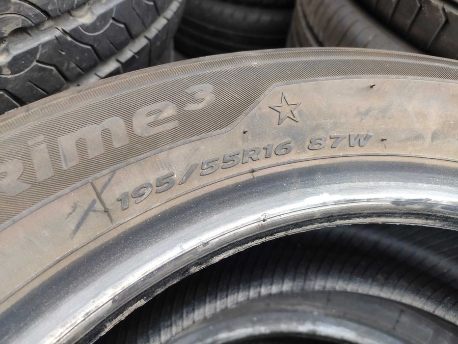 4бр Летни гуми 195 55 16 - Hankook - DOT 2023