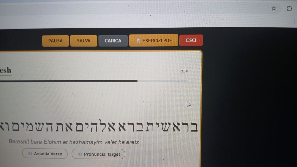Învață  ebraică biblică  simplu ca un joc cu Curs de Ebraică (limbi  italiană  ingleza)