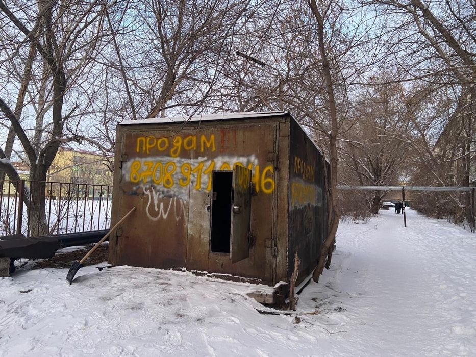 Гараж металлический