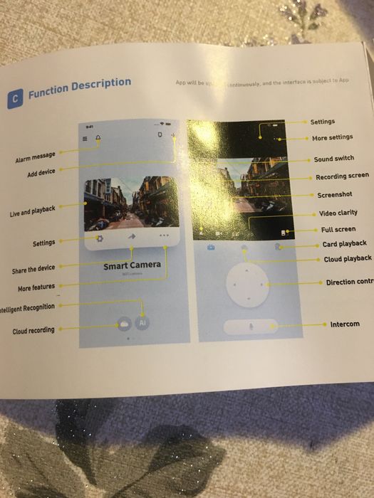 wi-fi камера, нощно виждане, въртяща