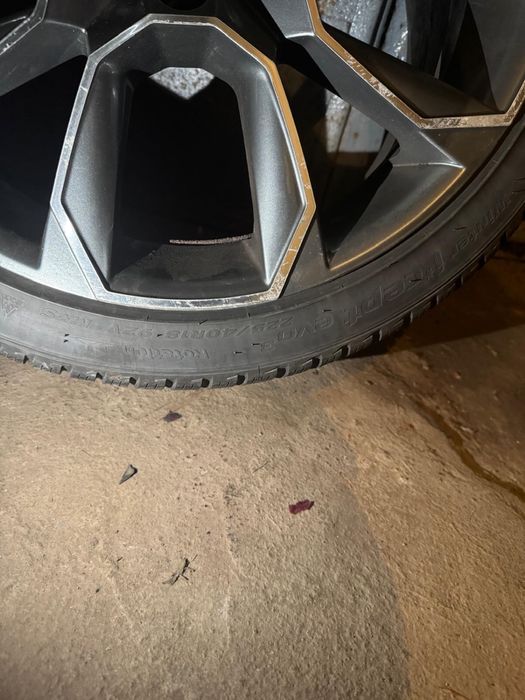 Jante Skoda RS 5x112 pe 18 Anvelope iarna hankook 225/40/18 DOT 2222