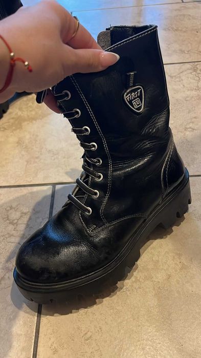 Боти от естествена кожа 36 номер