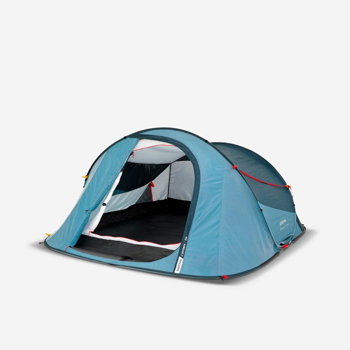 Cort Camping 2 Seconds 3 persoane - produs resigilat Decathlon