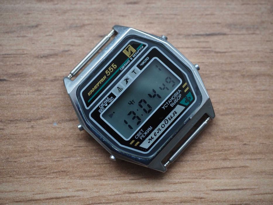 Ceas Electronika Kamerton, cu melodii, sticlă minerală, NOU, 16 var.