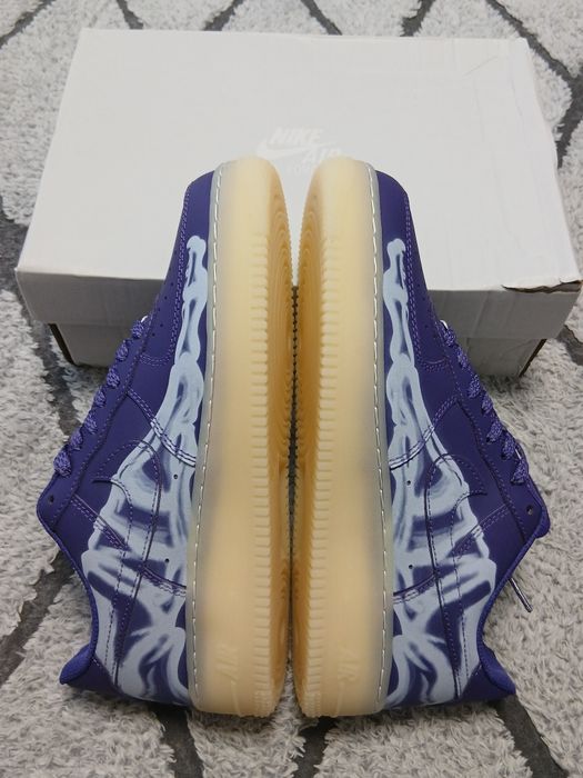 Nike Air Force 1 Skeleton Purple – Design Special | Sneakers