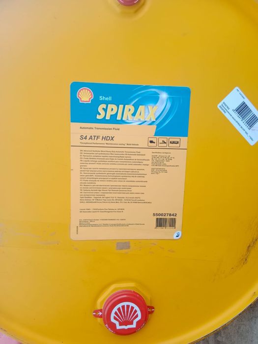 Shell Spirax 80W90.  75W90.  ATF HDX