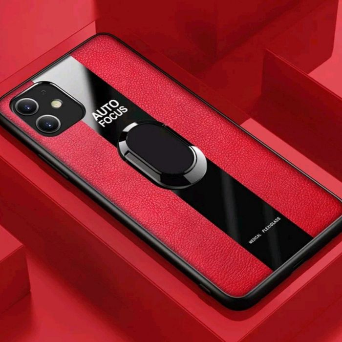 Samsung Galaxy A33 A23 A13 A52s A72 / PORSCHE Кожен кейс с пръстен