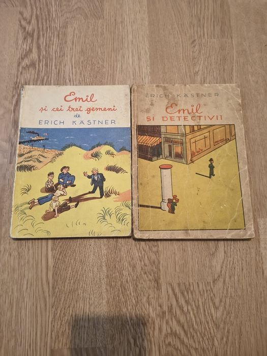 Cărți vechi...Emil și cei gemeni...Emil și detectivii