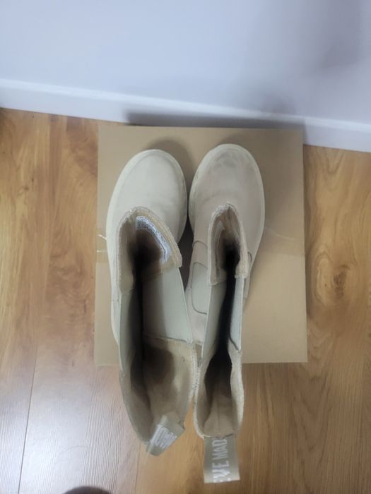 Ghete Steve Maden piele intoarsa,pecabili,marime 40.