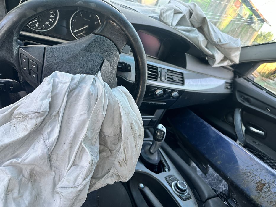 Бмв е60 2.0 177 коня на части фейс