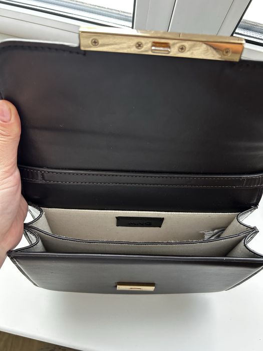 Сумка Mango коричневого цвета