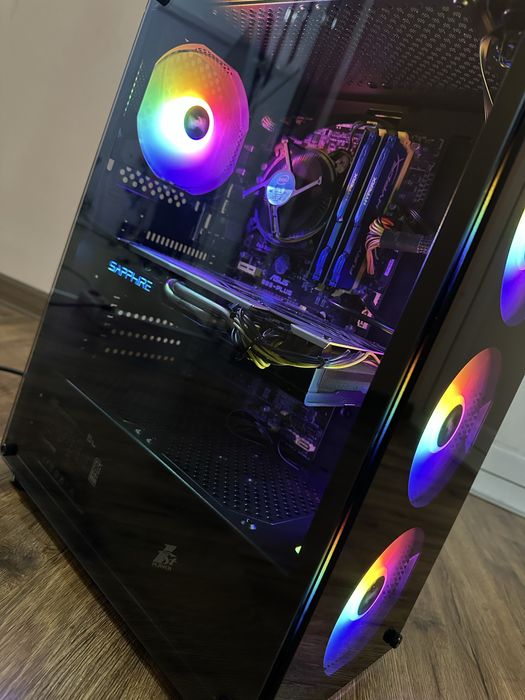 Бюджетен Геймърски компютър i5/ RX 580 / 16GB RAM / SSD