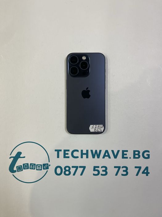 Apple iPhone 15 Pro 128GB Blue Titanium 86%
