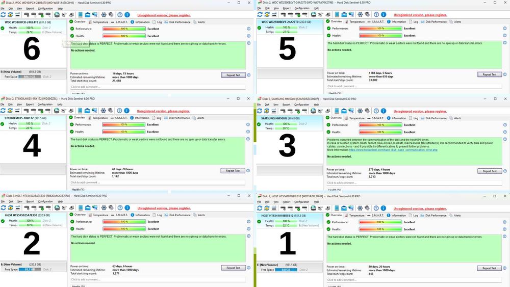 Hard Disk laptop/desktop 250GB - 1000GB