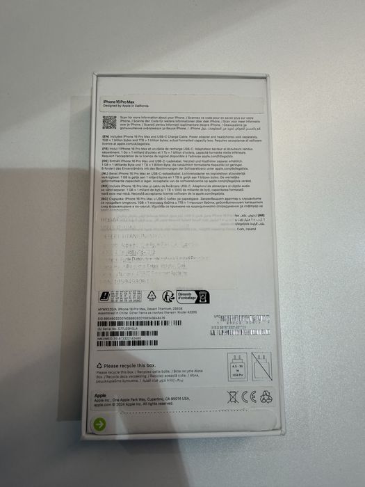 Vand Iphone 16 Pro Max