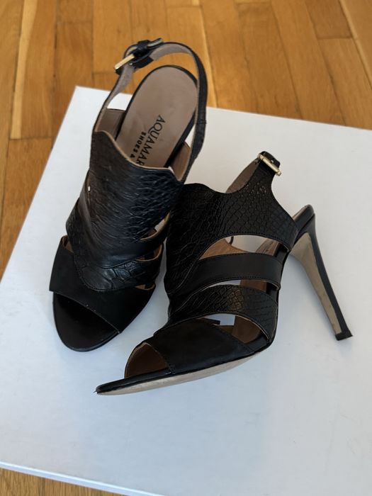 Сандали Aquamarine от естествена кожа