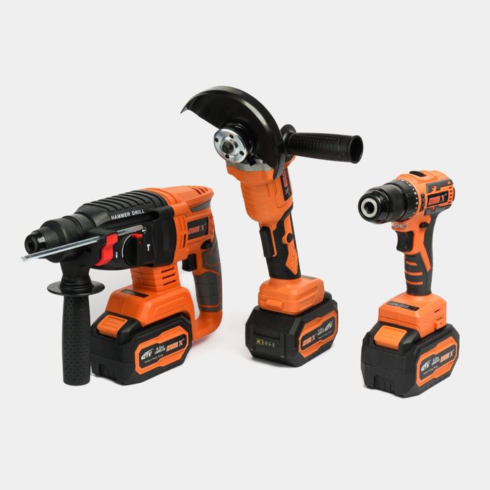 3 / 1 ONEX оригинал Шуруповерт, болгарка и перфаратор со склада