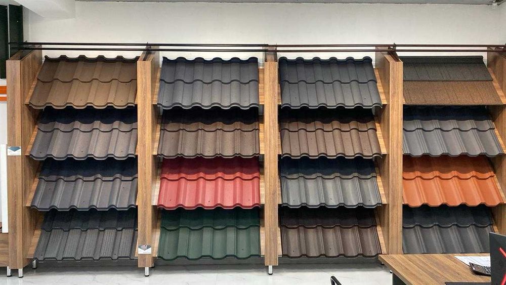 Металлочерепица, металлосайдинг, водосточная система,