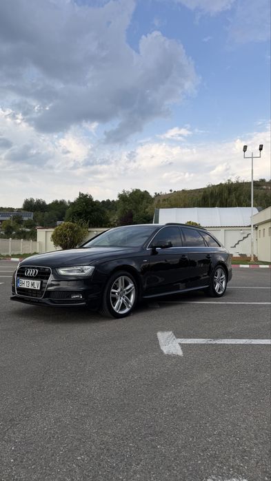 Audi A4 B8.5 Avant 2013 – 2.0 TDI 177 CP – Automat – 3xS line – Piele – Scaune electrice&ventilate – Side Assist - MMI Navigation Plus