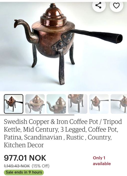 Меден чайник и две лъжички - Sweden