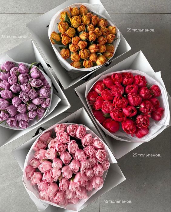 ЦВЕТЫ тюльпаны к 8 марта