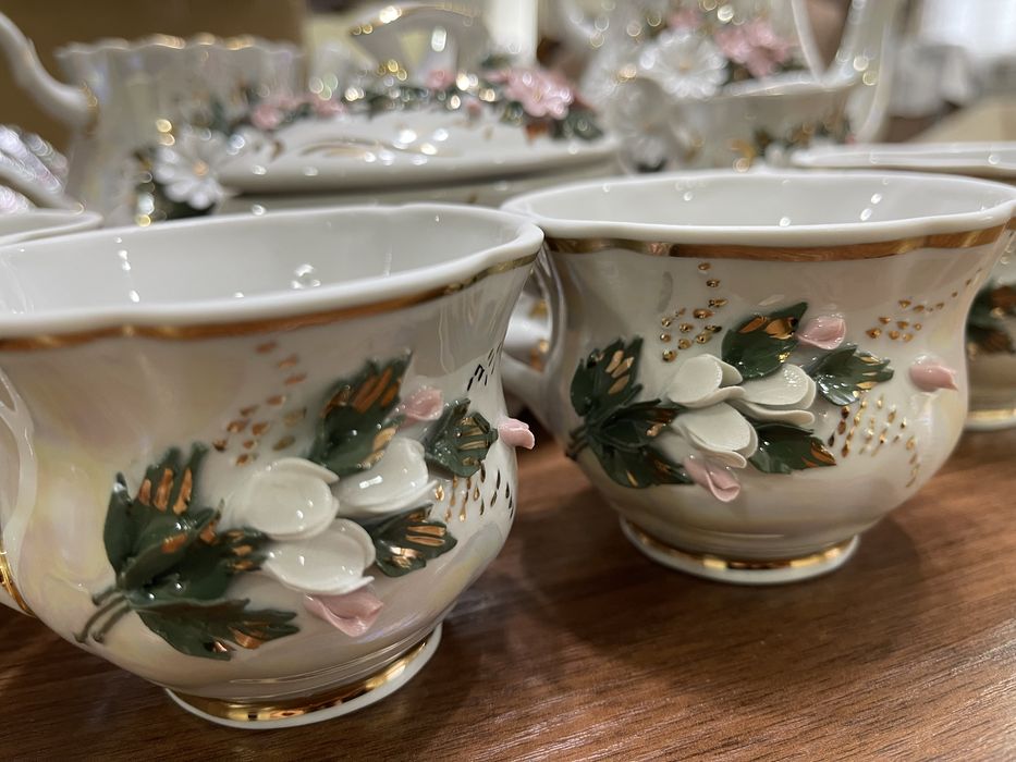Чайный сервиз, форфор