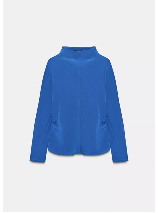 Нова синя блуза на Зара