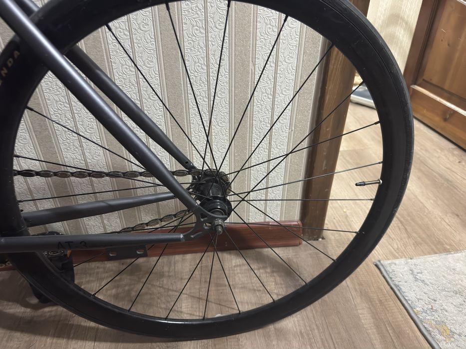 Jixf AT-3, вынос UNO 110mm вил сет KEEPMOVING, стопы +стрепа,