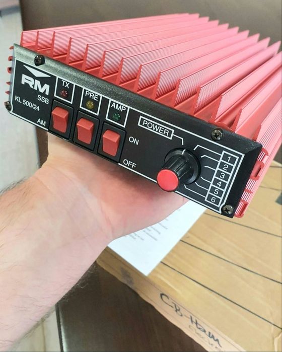 Amplificator Liniar de putere (radio CB) - RM KL 500/24 (600W)* Nou
