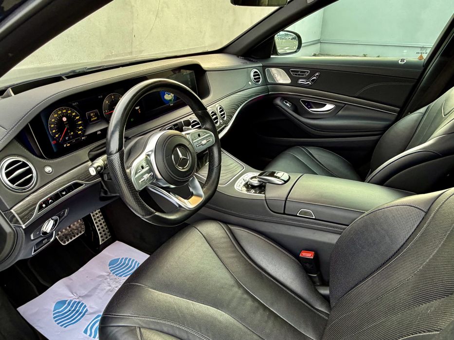 Mercedes-Benz S Klasse / S400d 4matic / AMG Line / Panoramic / MultiBEAM / Distronic+ / Ventilatie /