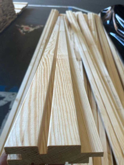 RIFLAJ fara noduri - lambriu - nut feder - sauna 28x105 Clasa A