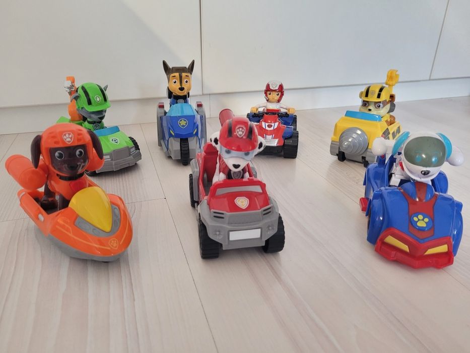 Set mașinuțe Paw Patrol