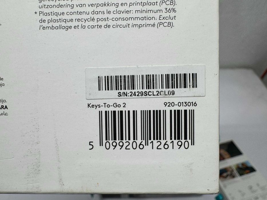 Клавиатура безжична - Logitech Keys to Go 2