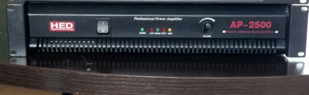 Професионален усилвател HED Audio AP-2500