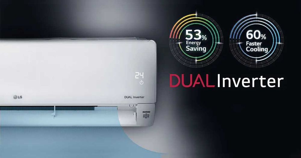 Кондиционер LG TS 12 (dual inverter) очищает воздух + доставка