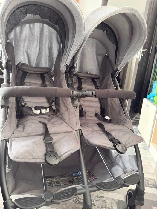 Детска количка за близнаци Baby Monsters Kuki Twin