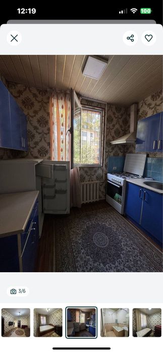 Сдаеться Чилонзар 7 квартал 2 ком. квартира