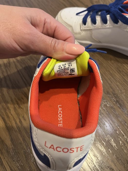 Кожени кецове Lacoste 31ном