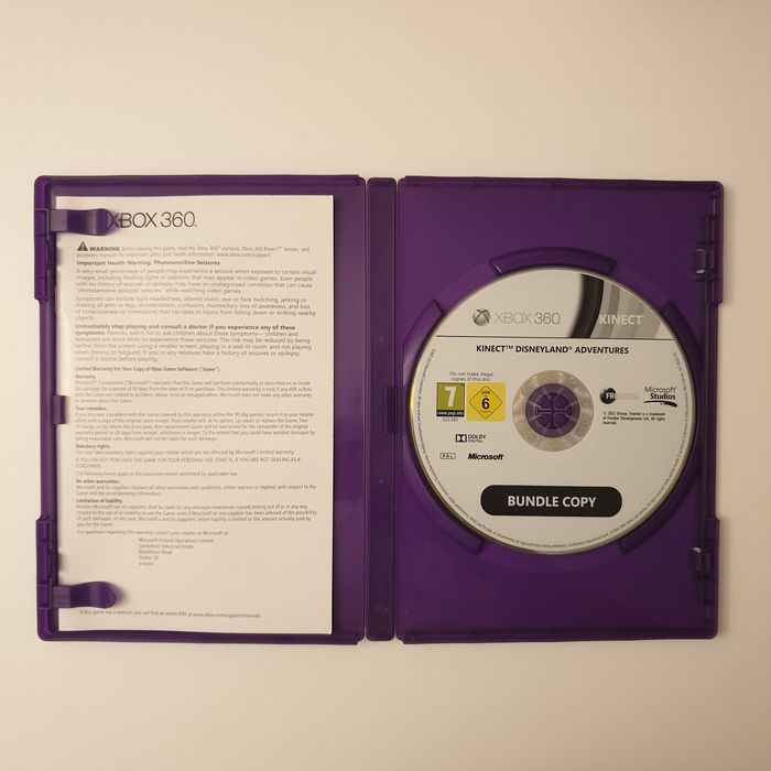 Kinect Disneyland Adventures Xbox 360