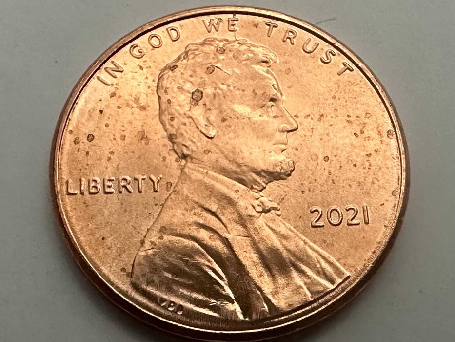 US Penny - нециркулирани